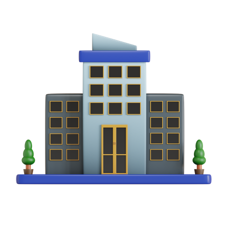 Bâtiment  3D Icon