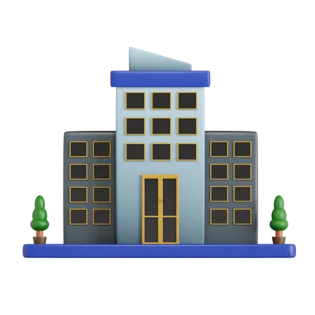 Bâtiment  3D Icon