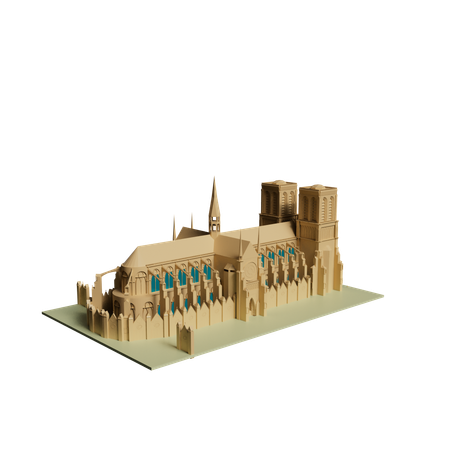 Bâtiment arabe  3D Icon