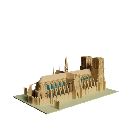 Bâtiment arabe  3D Icon