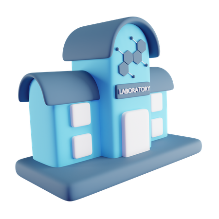 Bâtiment de laboratoire  Icône 3D
