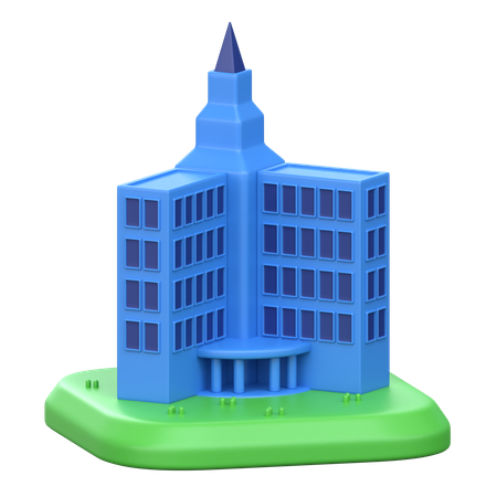 Bâtiment de l'ambassade  3D Icon