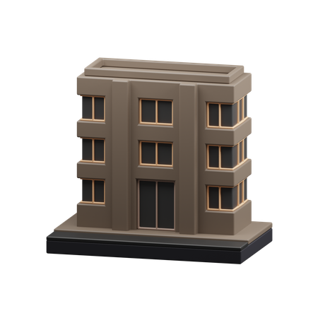 Bâtiment de l'entreprise  3D Icon