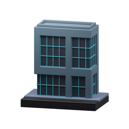 Bâtiment de l'entreprise  3D Icon