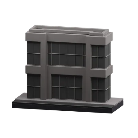 Bâtiment d'entreprise  3D Icon