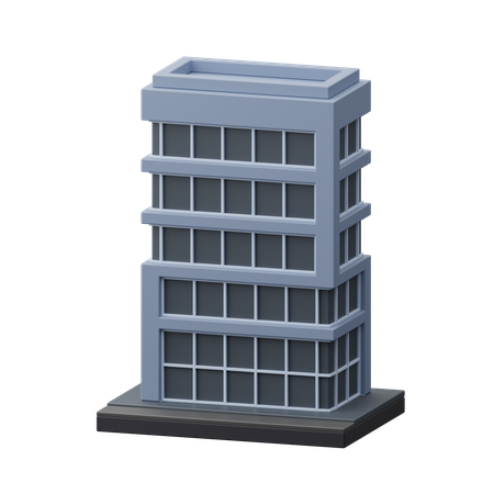 Bâtiment d'entreprise  3D Icon