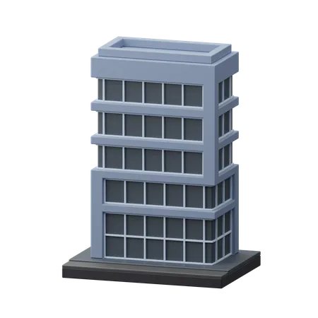 Bâtiment d'entreprise  3D Icon