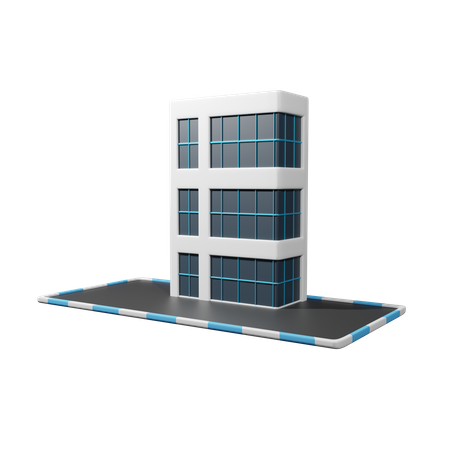 Bâtiment de l'entreprise  3D Icon