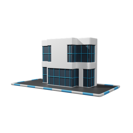 Bâtiment de l'entreprise  3D Icon