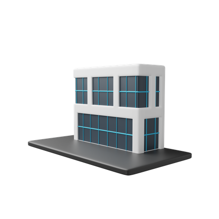 Bâtiment de l'entreprise  3D Icon