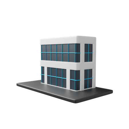 Bâtiment de l'entreprise  3D Icon