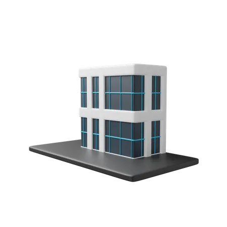 Bâtiment de l'entreprise  3D Icon