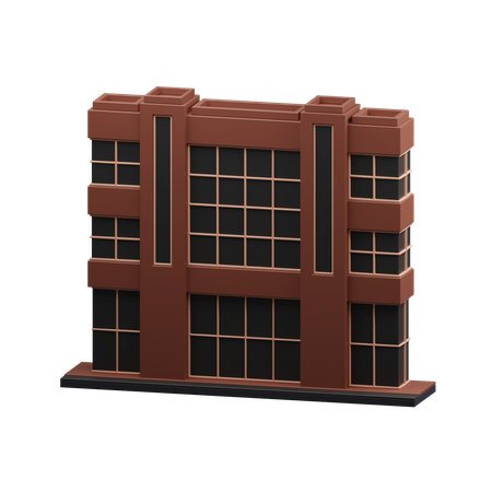 Bâtiment du centre commercial  3D Icon