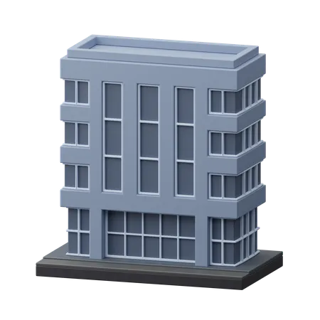 Bâtiment du centre commercial  3D Icon