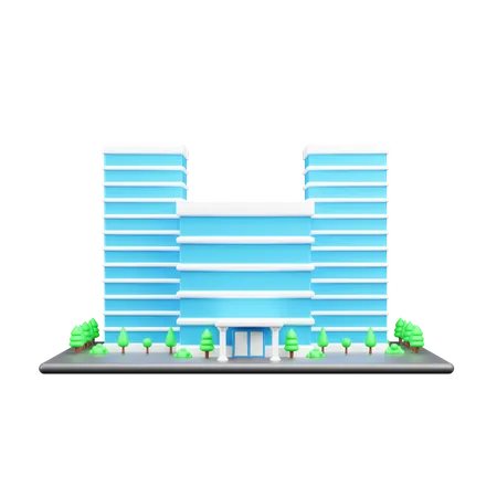 Bâtiment gouvernemental  3D Icon