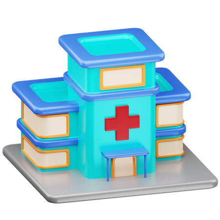 Bâtiment de l'hôpital  3D Icon