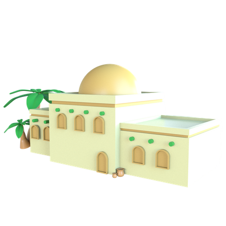 Bâtiment islamique  3D Icon