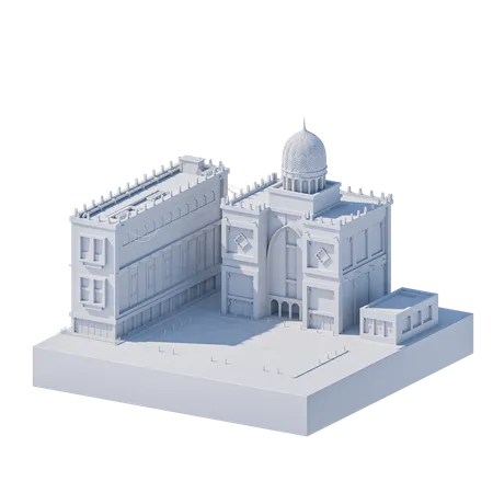 Bâtiment islamique  3D Icon