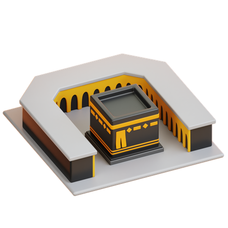 Bâtiment de la Kaaba  3D Icon