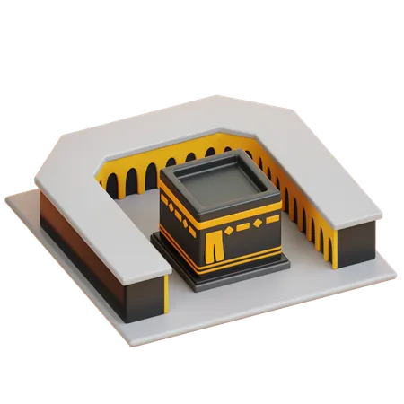 Bâtiment de la Kaaba  3D Icon