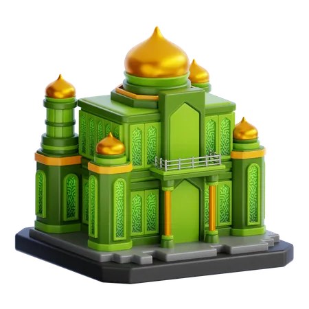 Bâtiment de la mosquée  3D Icon