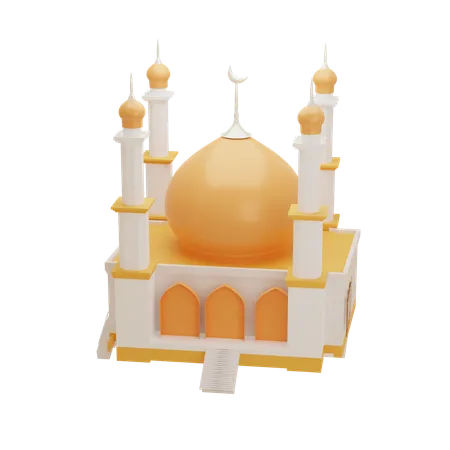 Bâtiment de la mosquée  3D Icon