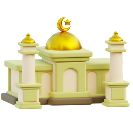 Bâtiment de la mosquée  3D Icon