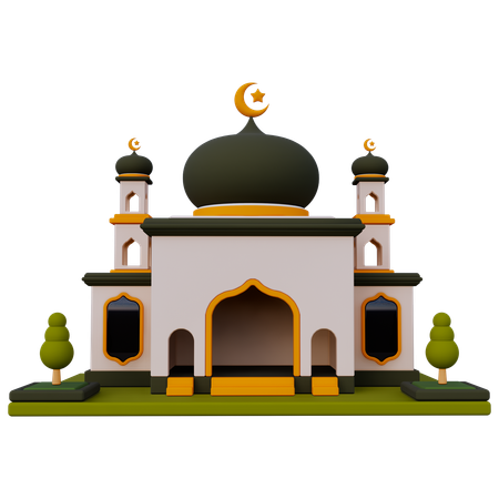 Bâtiment de la mosquée  3D Icon