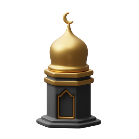 Bâtiment de la mosquée  3D Icon