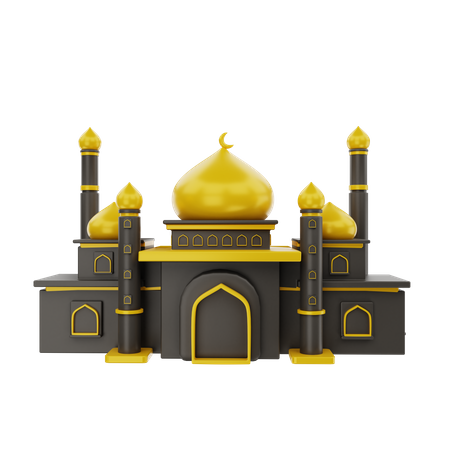 Bâtiment de la mosquée  3D Icon