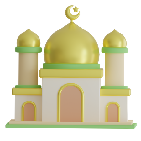 Bâtiment de la mosquée  3D Icon