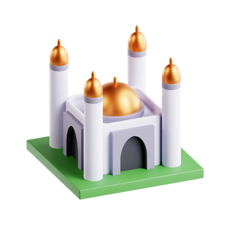 Bâtiment de la mosquée  3D Icon