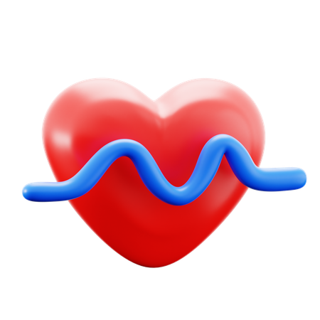 Batimento cardiaco  3D Icon