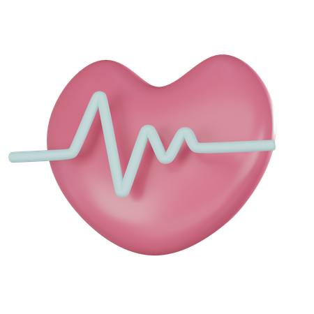 Batimento cardiaco  3D Icon