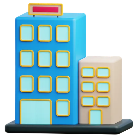 Bâtiments  3D Icon