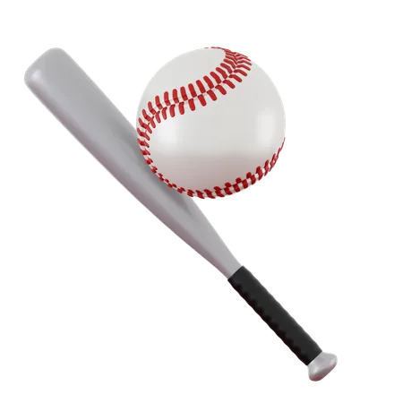 Bâton de baseball  3D Icon