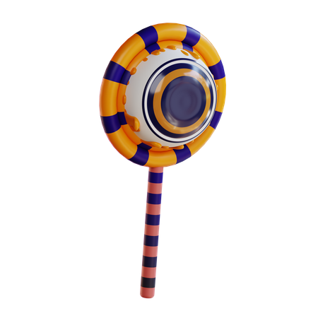 Bâton de bonbons d'Halloween  3D Icon