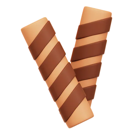 Bâton de chocolat  3D Icon