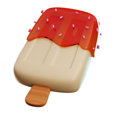 Bâton de glace  3D Icon