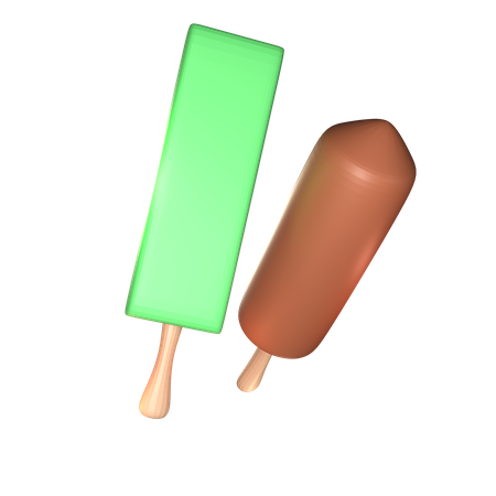 Bâton de glace  3D Icon