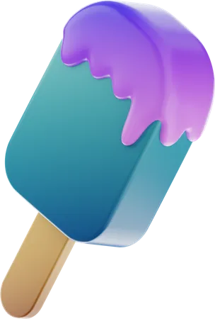 Bâton de glace  3D Icon