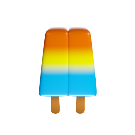 Bâton de glace  3D Icon