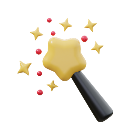 Bâton magique  3D Icon