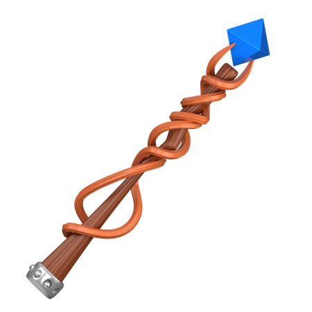 Bâton magique  3D Icon