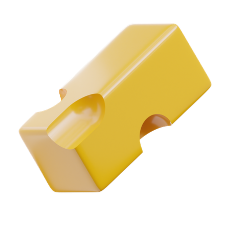 Bâton de fromage  3D Icon