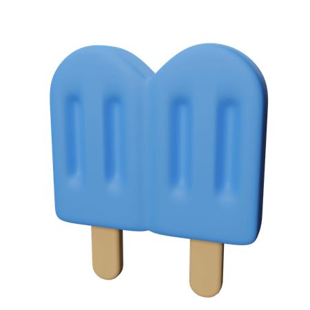 Bâtonnets de glace  3D Icon