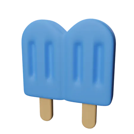 Bâtonnets de glace  3D Icon