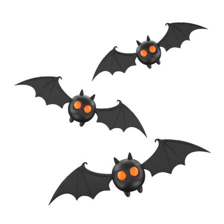 Bats  3D Icon