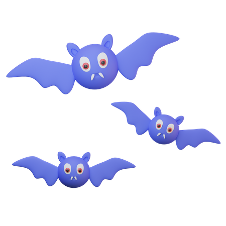 Bats  3D Icon