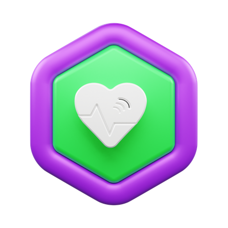 Battement de coeur  3D Icon